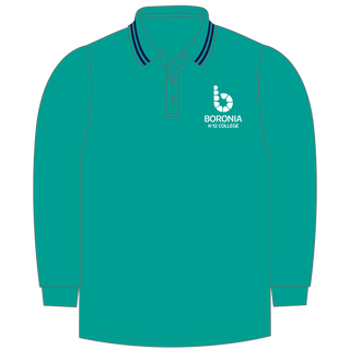 K-6 Long Sleeve Polo Shirt**