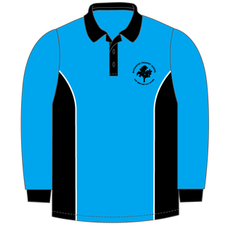 Long Sleeve Panel Polo