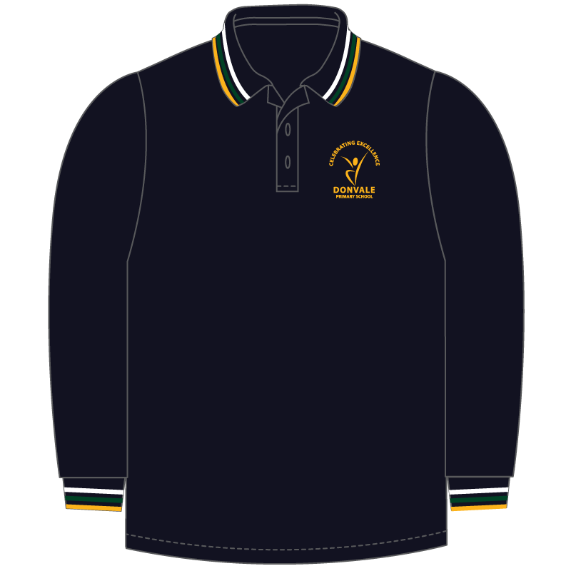 Long Sleeve Polo Shirt