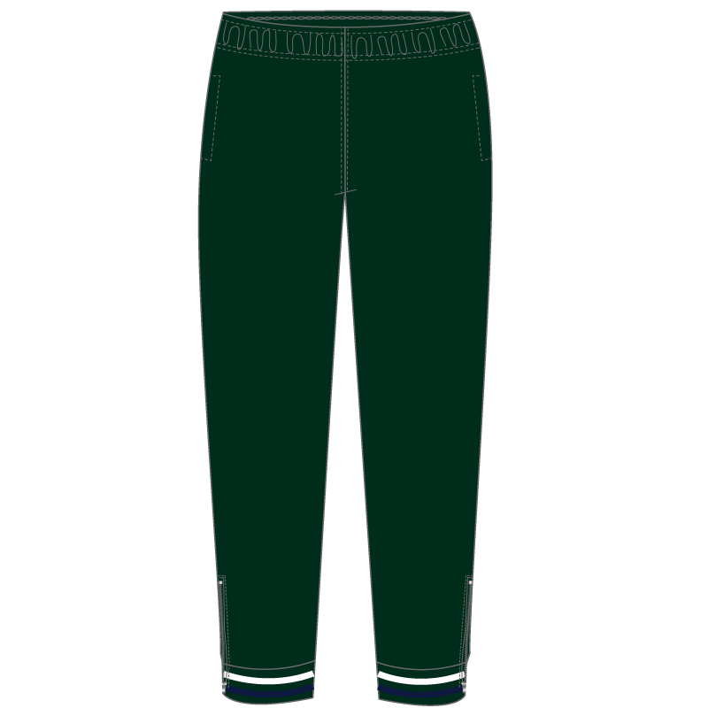 Track Pant with Cuff & Zips