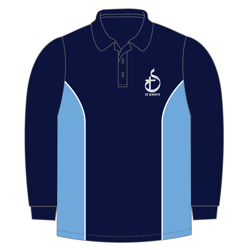 Long Sleeve Polo Shirt