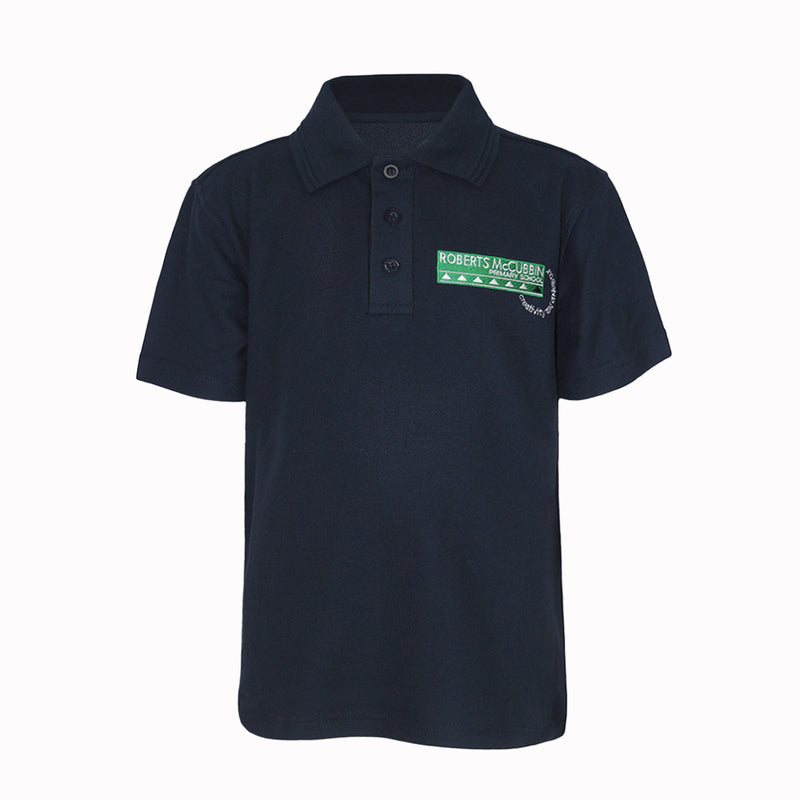 Short Sleeve Polo Shirt - Navy