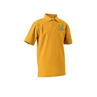 Short Sleeve Polo Shirt - Gold